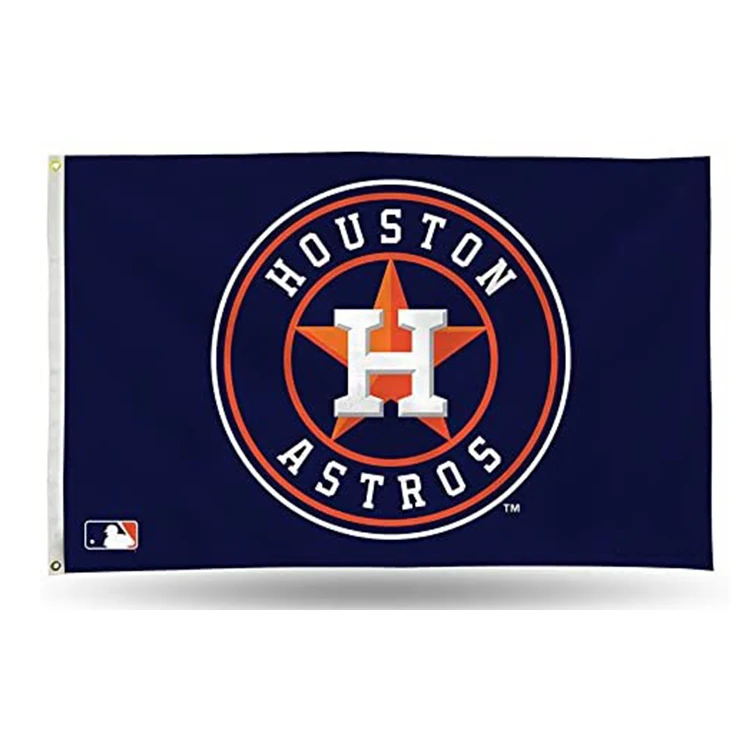 Houston Astros 3x5Ft Flag Custom All MLB Sport Team Single Sided Banner Flag with Grommets