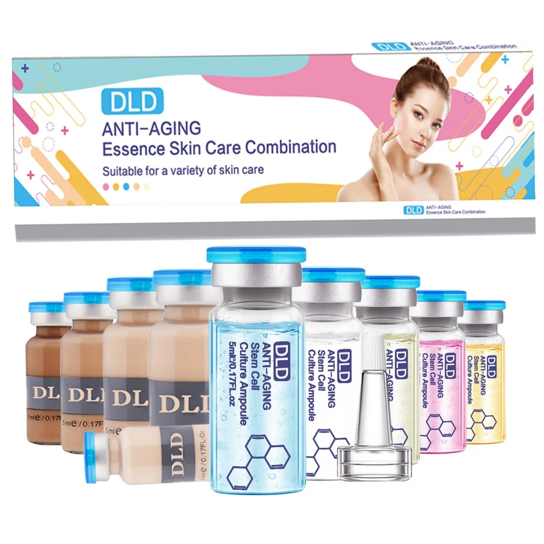 Private label Beauty salon Meso lifting Aqua Stem Cell Culture Ampoule using with meso white BB anti-aging Essence serum kit