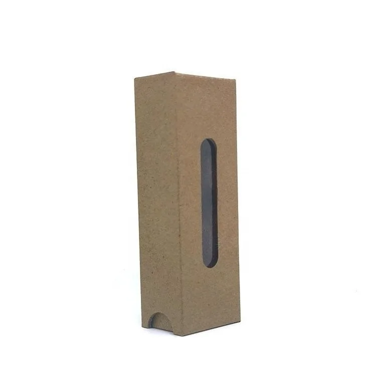 Wholesale Kraft Paper products package box with cork insert custom different dimension