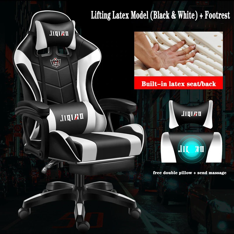 Cheap Factory Adjustable Genuine Manager PU Leather Office Respawn 2022 New Style Gaming Reclinering Silla Gamer RGB Chair