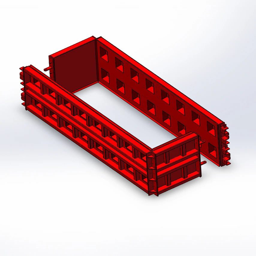 2400*600*600 reusable cement and concrete blocks for the workshop walll or park  outer fence  multipurpose  mold metal mould