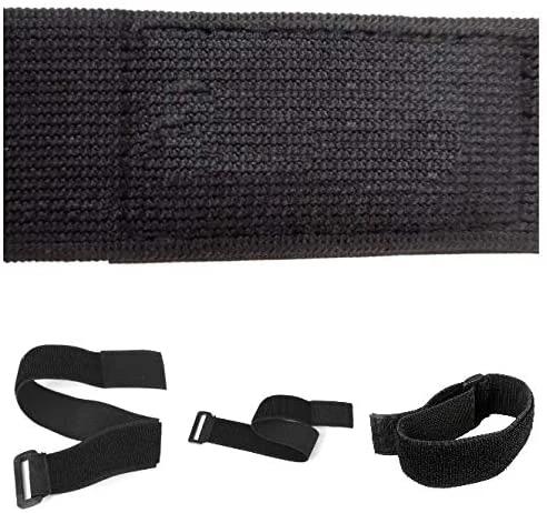 Elastic Cinch Straps with Anti-Slip Silicone, Multipurpose Hook and Loop Storage Straps, Bundling Straps for Bike nylon straps