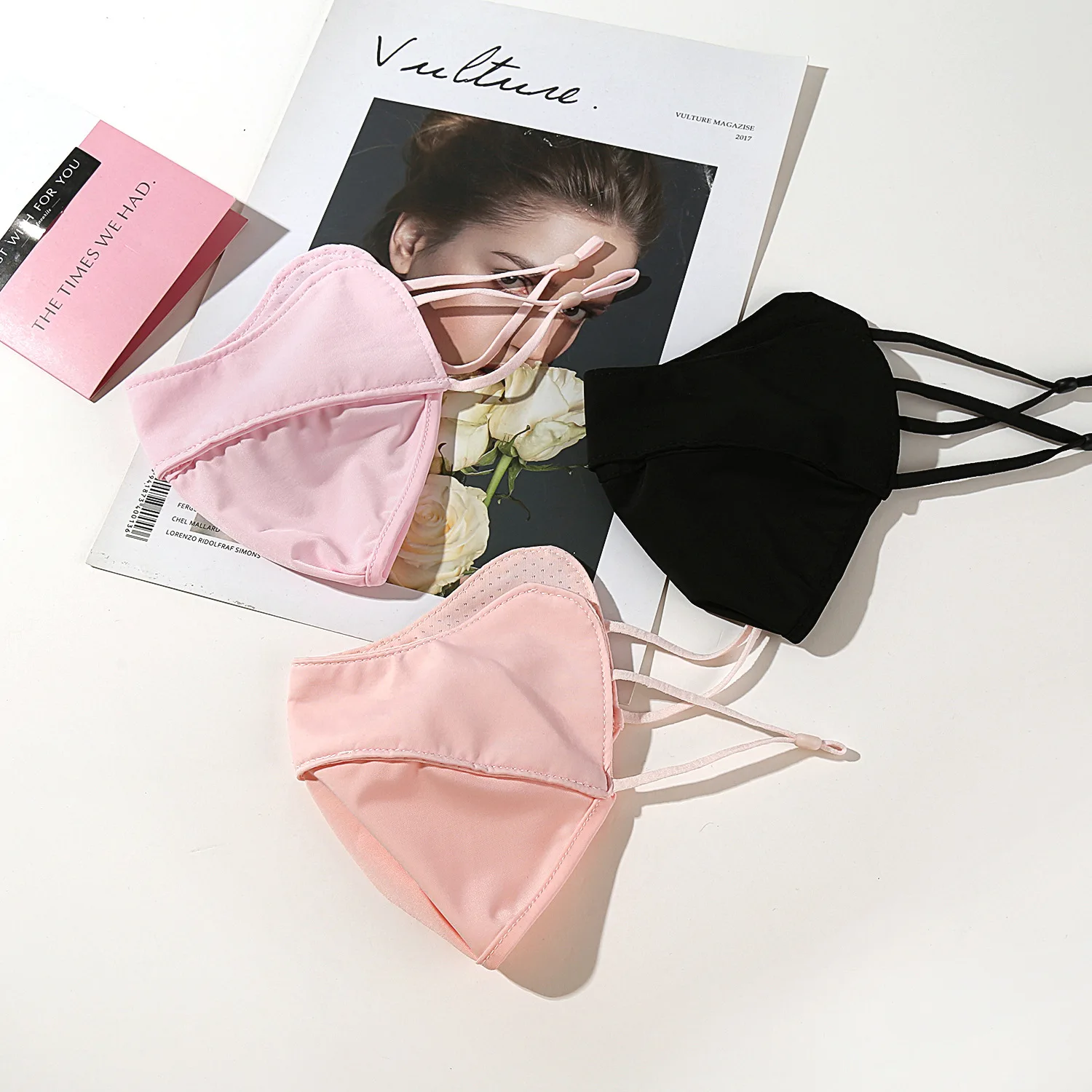 Wholesale Sun Protection Outdoor Face Mask, Anti-Ultraviolet Thin Section Opening Breathable Hanging Ear Facemask