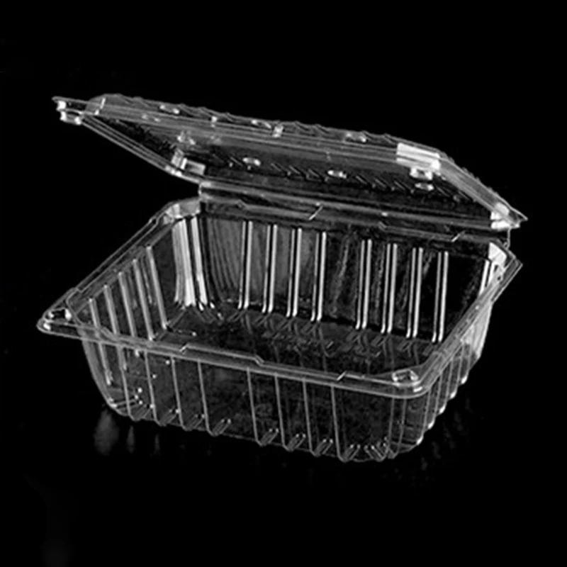 customized disposable transparent plastic box sushi container packaging takeaway sushi tray