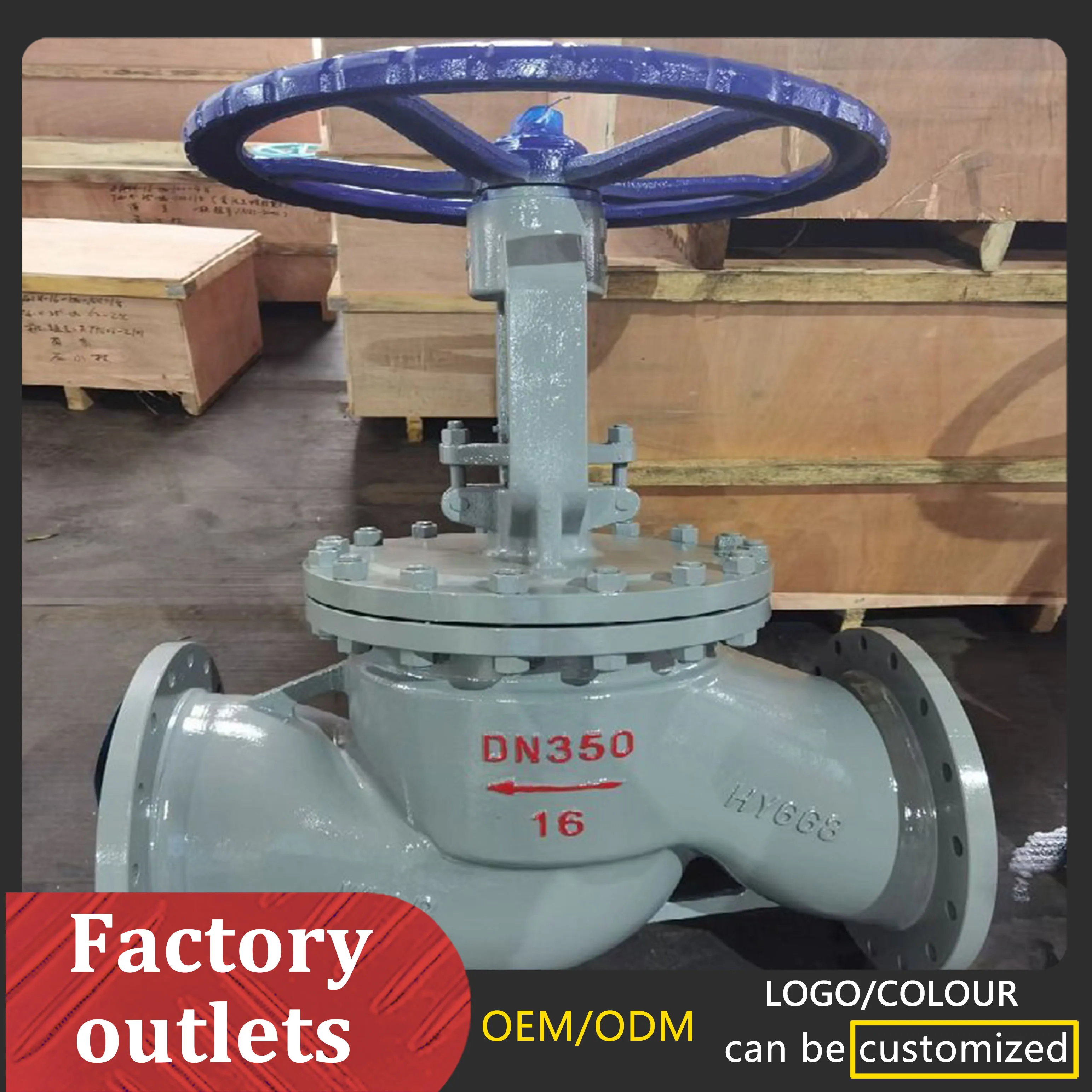 Carbon Steel Bellow Globe Valve Custom Electric Operated Globe Valve DIN PN16-PN40 Globe Valve