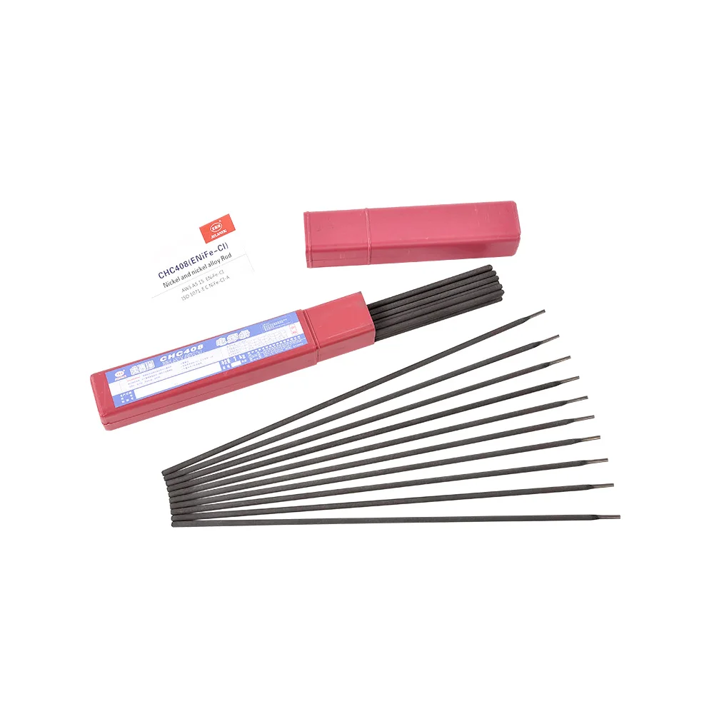 ATLANTIC Factory Price Ordinary Ilmenite Welding Electrode CHC408 ENiFe-CI Cast Iron Nickel-Ferro Core Covered Welding Rod