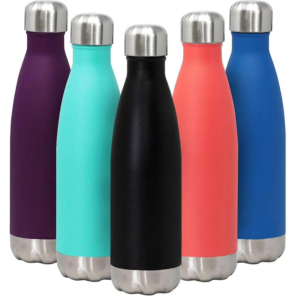 500ML Cola Bottle Vacuum Flask Thermos Water Bottle Wholesale  18/8 Stainless Steel Travel Mug for Cold Hot Drinks
