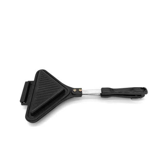 hot selling Home Gas Cooker Aluminum Alloy Flip Non-Stick Detachable Sandwich Maker Mould Triangle Mold