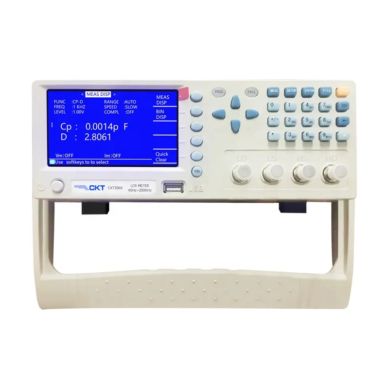 CKT100LD RLC Meter ESR Tester Digital LCR Meter for Resistance Capacitance Inductance