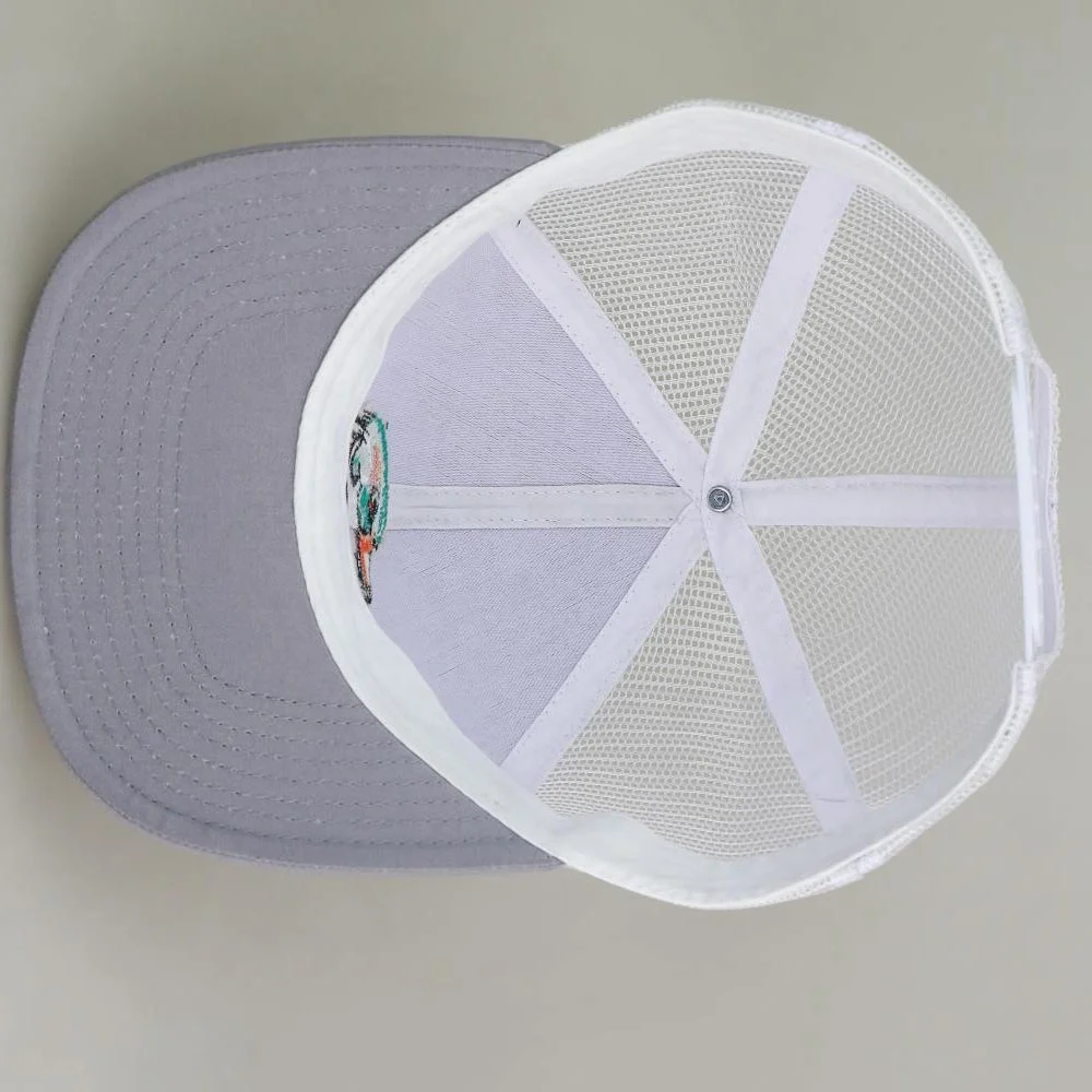 Custom 6 Panel Richardson Style 112 Shape Blank Snapback Hat,Plain Blank Black Trucker Cap,Mesh Trucker Hat