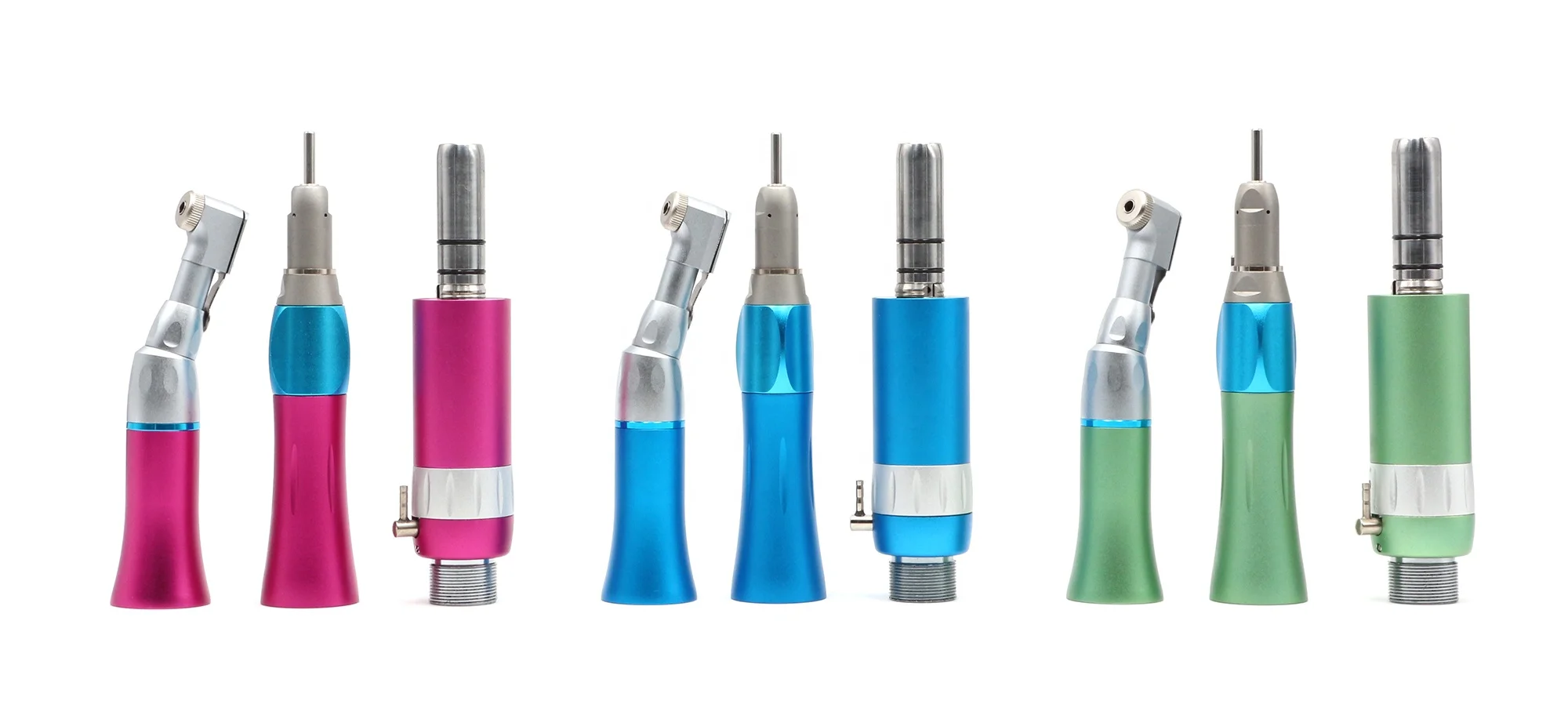 Dental FX Series Handpiece Set External Water Spray 1:1 Low Speed Contra Angle Dental Handpiece