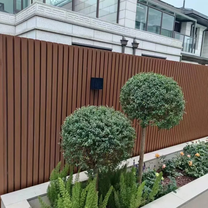 Composite wood wpc post upright column pole outdoor fence post