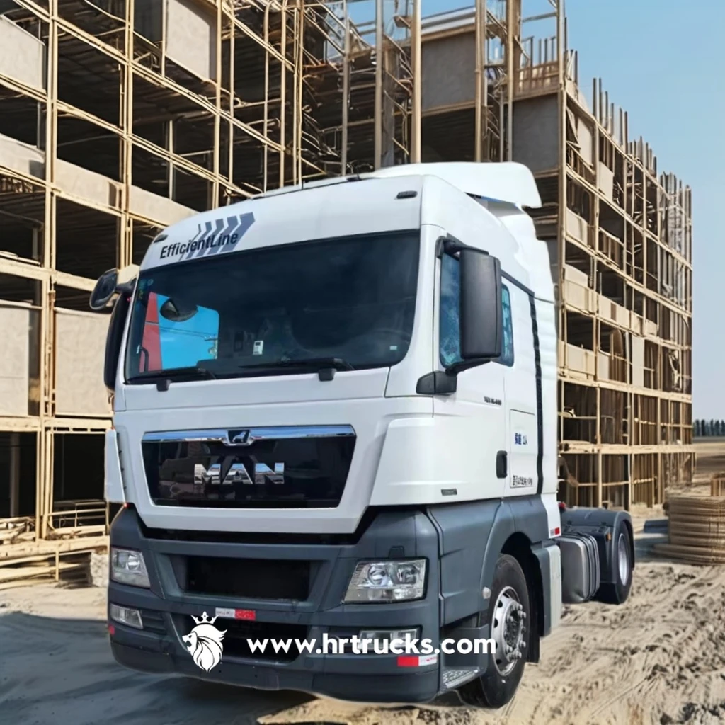 MAN TGX 18.480 4x2 Heavy Truck Tractor Used Trailer Automatic Transmission Weichai Engine (450hp) 600L Fuel Tank Euro 6