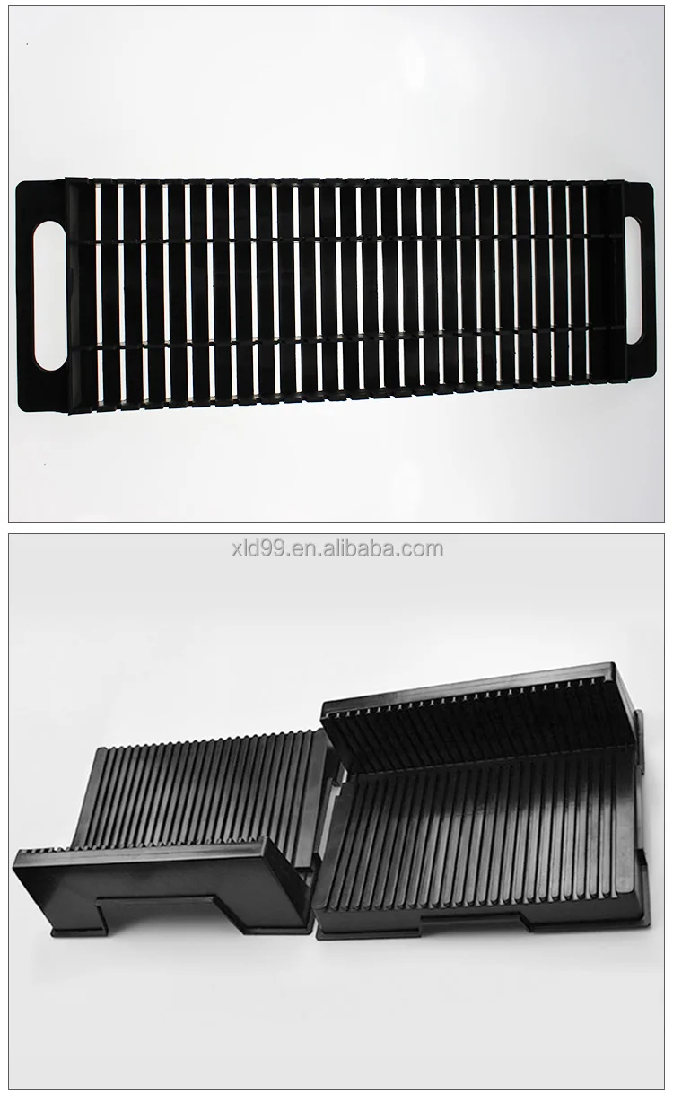2021 new l style box smt reel storage pack 480*140*35mm circulation rack hard antistatic h type pcb tray esd