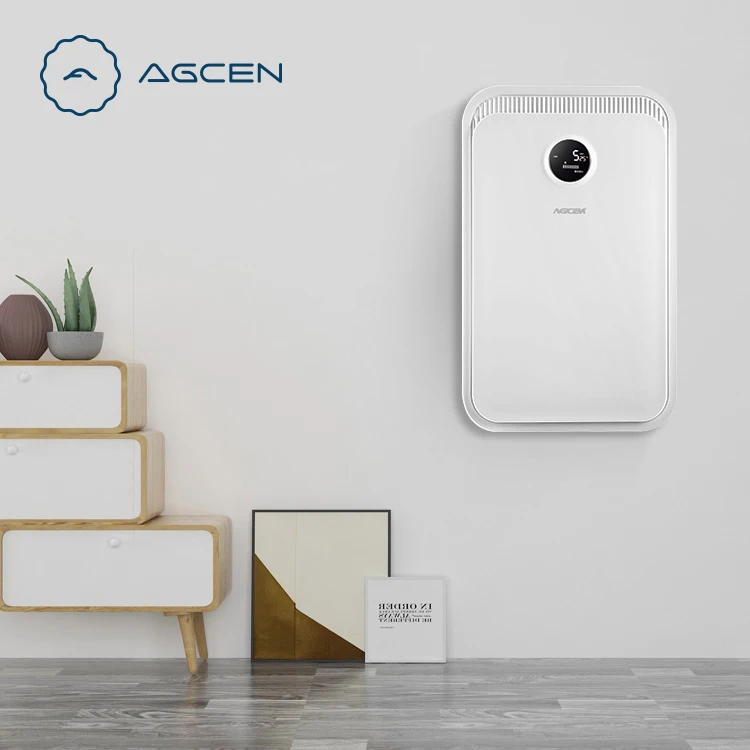 Agcen OEM ODM wall mounted energy recovery Wall Mounted Fresh Air Ventilation System with HEPA filter