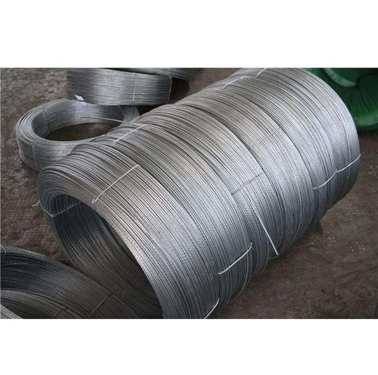 Manufacture Galvanized Steel Wire Rope Hot Dip Galvanized Wire Rope Factory price rope steel High Carbon Steel