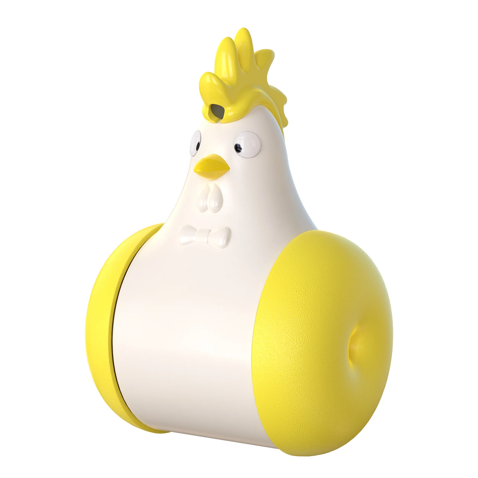 Hot selling Interactive Laser Cat Toy Chicken Shape Cat Laser PetToy Automatic Rotating Catch Light