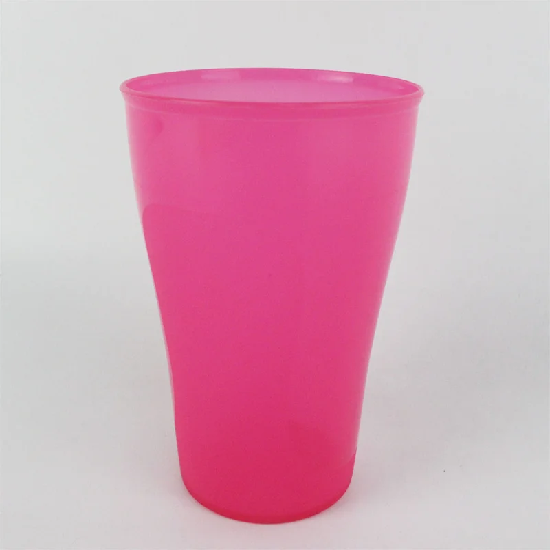 14oz Food Grade Plastic PP Semi-frosted Pepsi Party Drink Beer Beverage Cup
