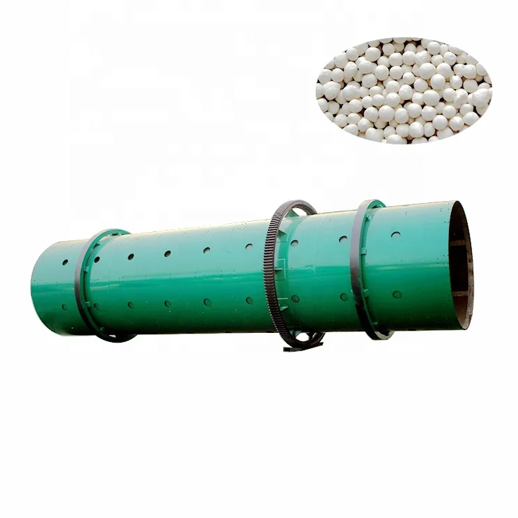 16-18t/h Agglomerator drum granulator processing NPK compound fertilizer