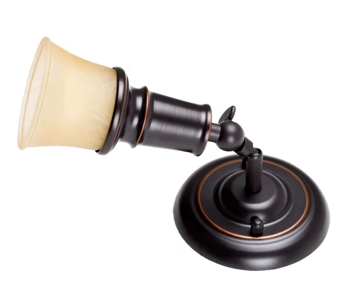 
Cost-effective wall lamp in front of bathroom mirror 