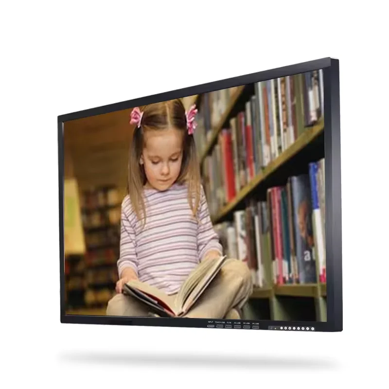 4k Android 86 inch smart portable digital board touch screen stand electronic interactive whiteboard for classroom with stylus