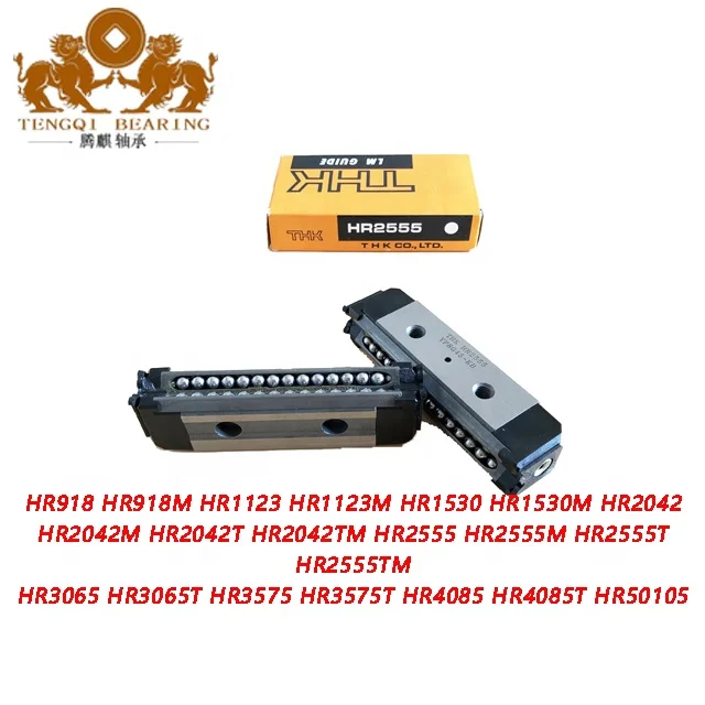 SSR SRS HSR SHS HR HCR series Japan Linear Block Carriage Bearing and Linear Motion Slide Rail Guides SSR15XW