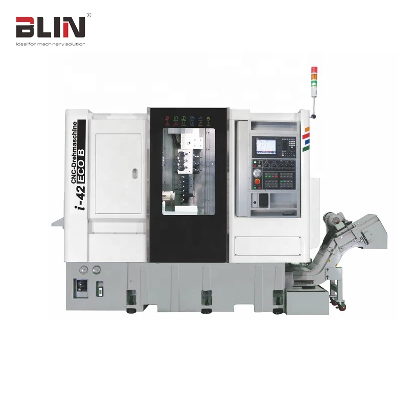
BL-i42 ECOM manual live steady solid used center heavy duty China cnc lathe machine manufacturers 