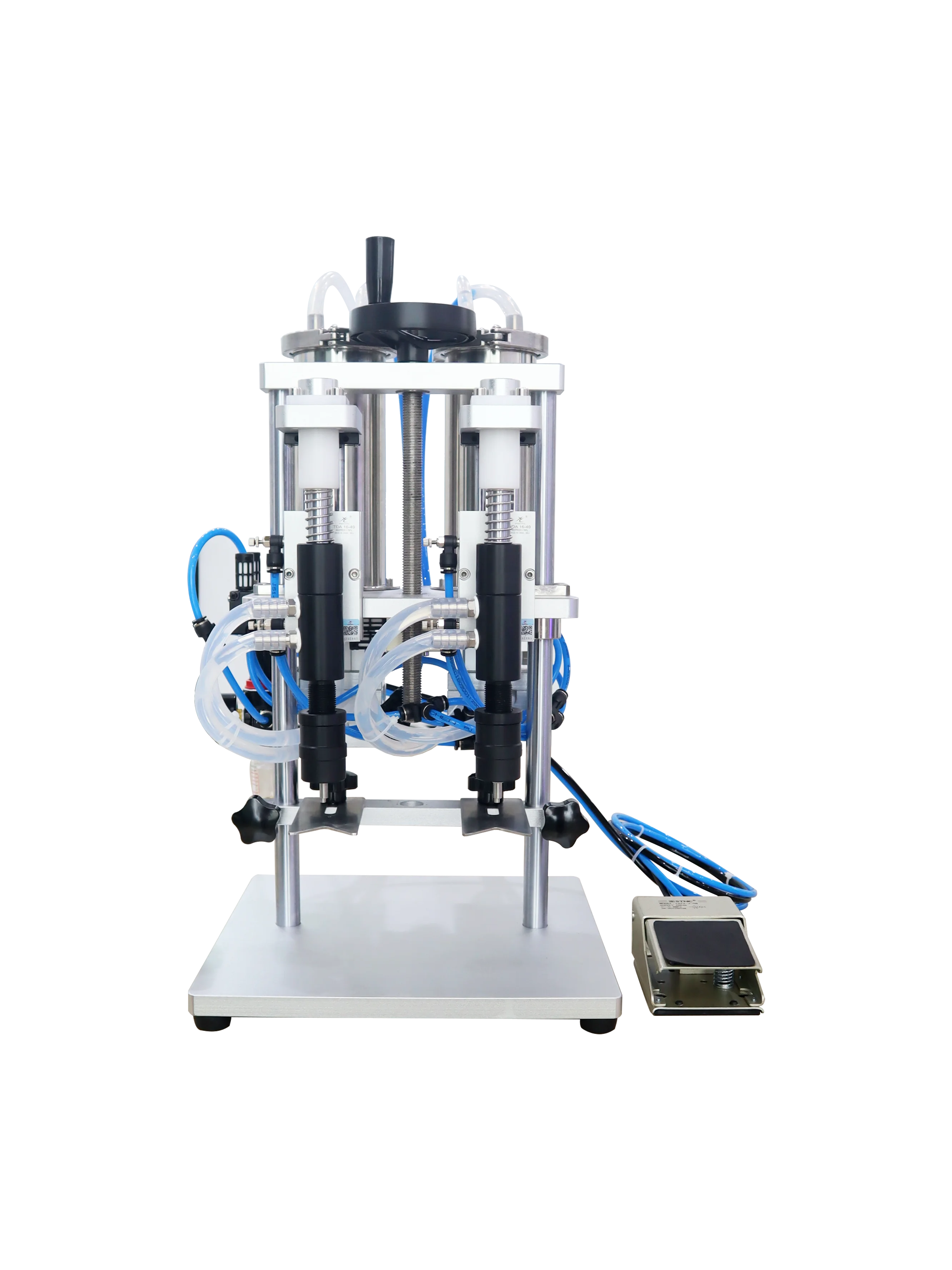 2023 New YETO Small Table Top Essential Oil Perfume Bottle Vacuum Filling Machine Small Business Perfume Filling Machine