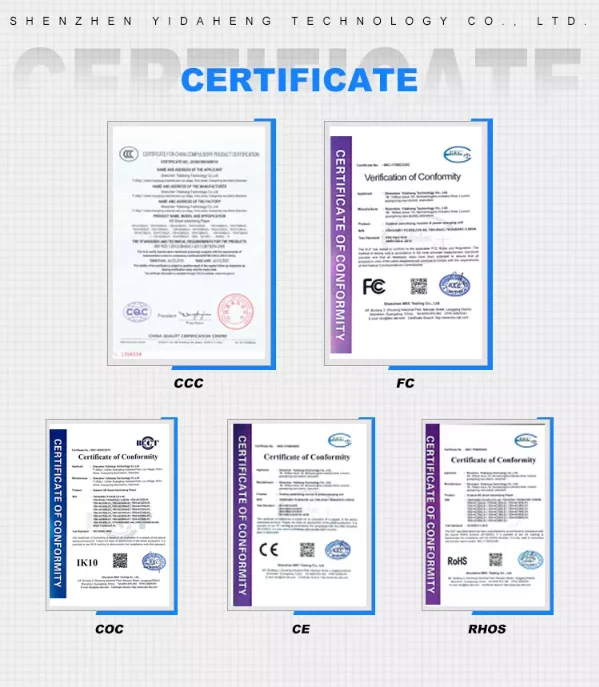 High Brightness OEM LCD Bar Display Bus Shopping Malls Markets Android System 4k Resolution SDK Commercial Bus OLED Display