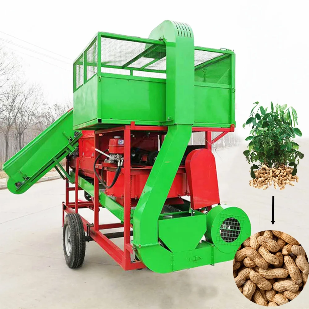 High Quality Peanut Thresher Fruit Picker/Commercial Crop Harvesting Picking Machine/Automatic Electric Grain Process Harvester