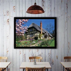 3D lenticular painting with black frame  40*30cm PET 5D 3D lenticular picture frames artwork modern pictures for home decoration