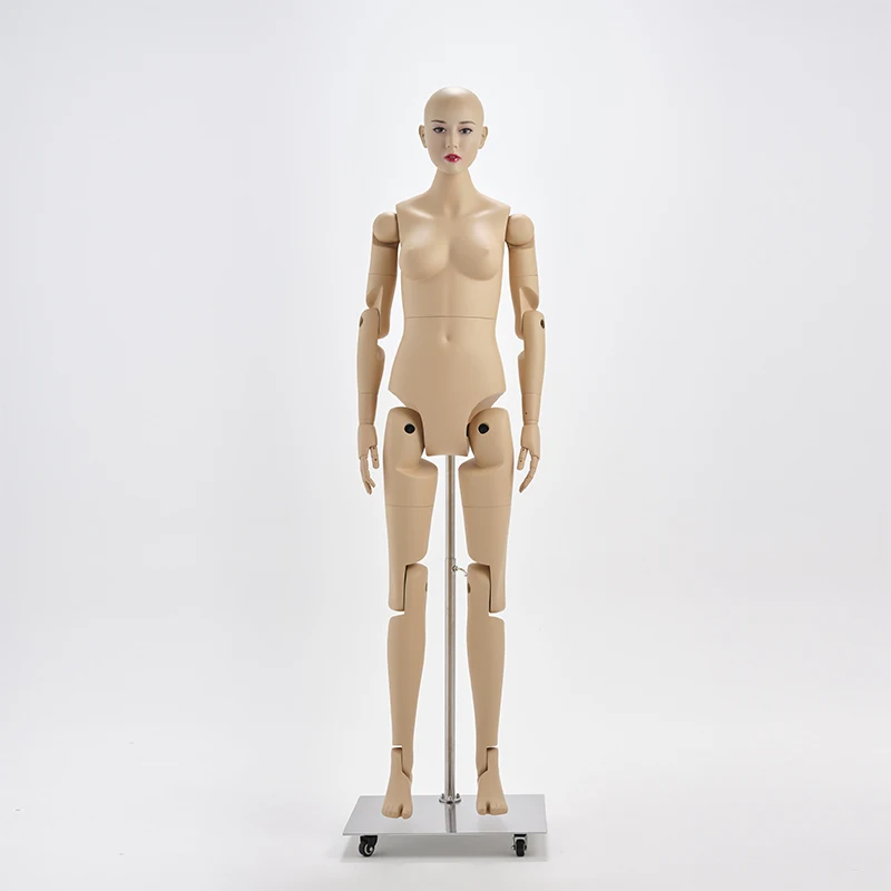 FBH New Updated Articulated Realistic Adjustable Male Female Mannequin Doll Flexible Robot Joints Movable Mannenquin