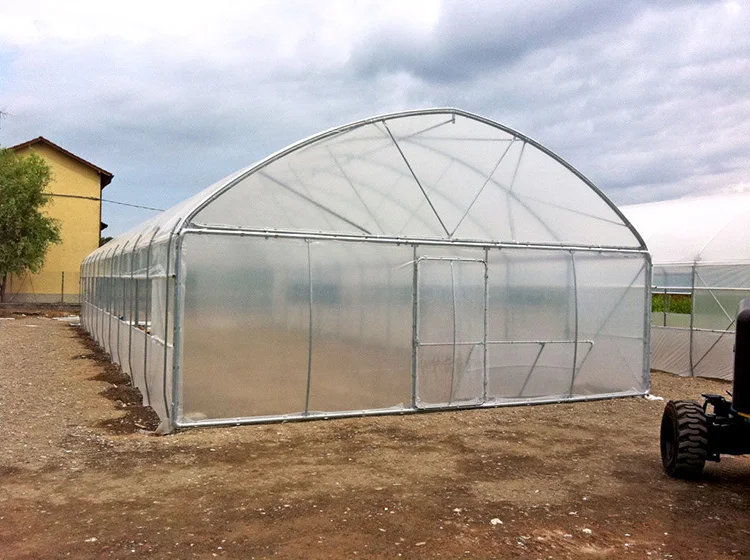 
cheap price tunnel greenhouse plastic sheet film tunnel greenhouse 
