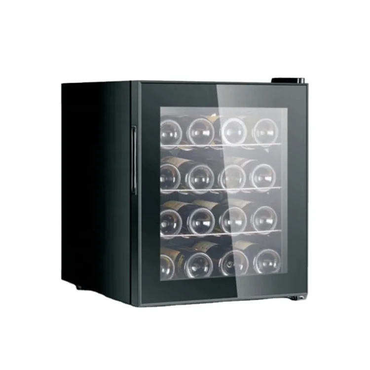 Candor custom home appliance thermoelectric 16 bottle wine cellar cooler wine chiller fridge with lock customised