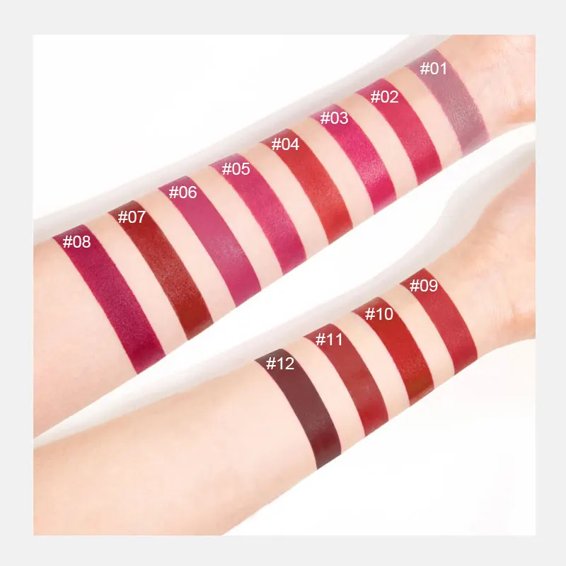 Romantic bird Private Label Makeup Vegan Cosmetic Waterproof Matte lip gloss long lasting Liquid matte no-stick glitzer lipgloss