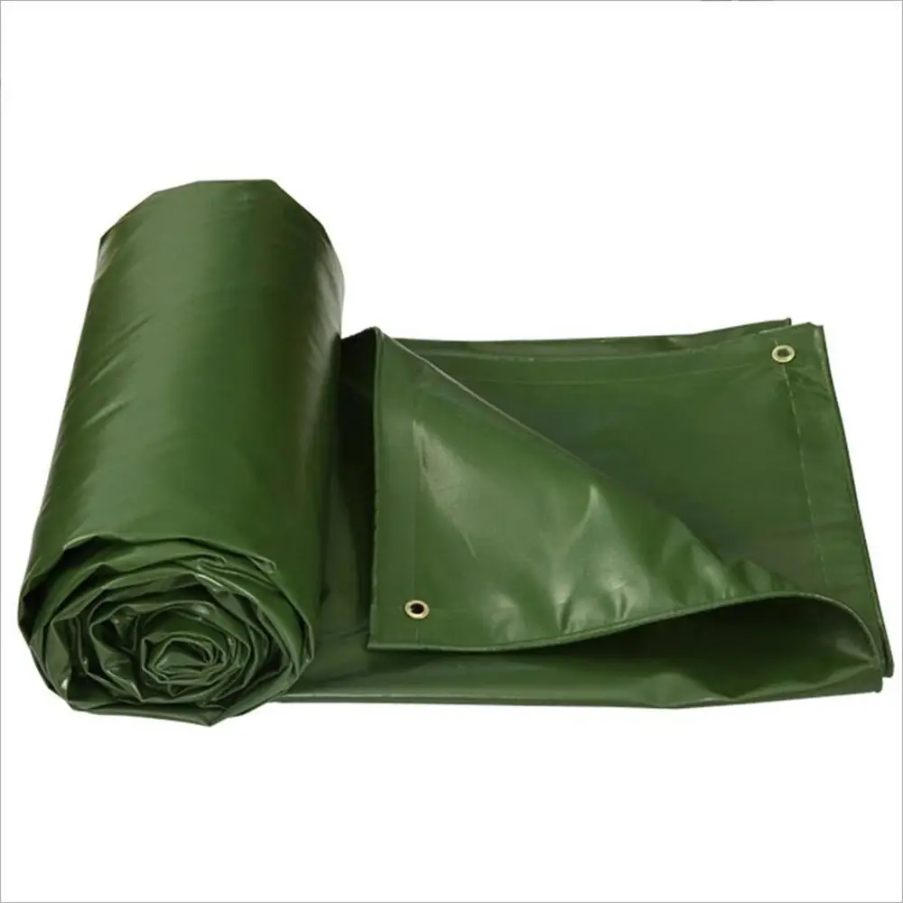 Canvas Tarps Hillman Tarp for Cover Green Truck Canvas Pvc Coated Polyester Other Fabric Herringbone Woven 20 * 20 1000d * 1000d
