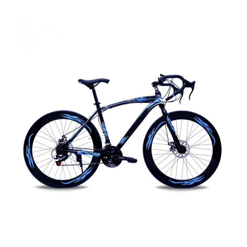 Factory OEM Magnesium alloy three-blades 6-blades integrated wheel Steel Frame/ Off Road Bike Aluminum Alloy racing bicycle