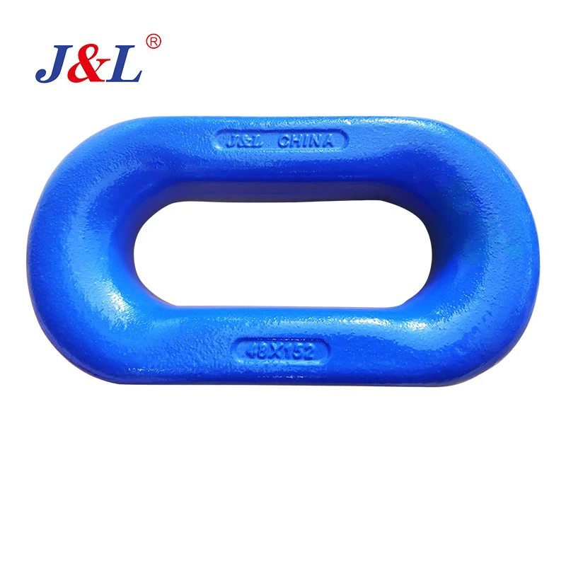 Julisling heavy duty chain sling perfection link 5/16 galvanized chain grade b for mine scraper conveyor OEM ODM