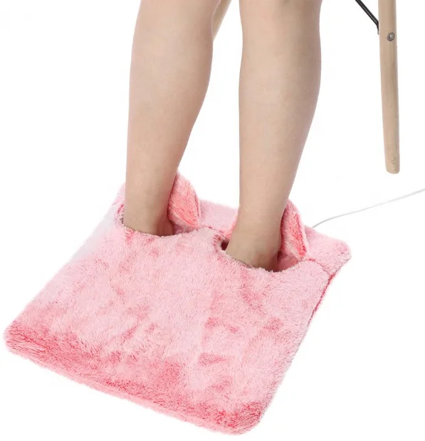 Electric Foot Warmer Heating Pad Portable Feet Warmer Heated Pad Safe Sofa Chair Warm Cushion Heating Pads winter warm electric