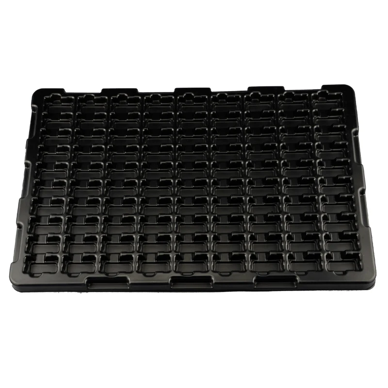 100% Biodegradable Sugarcane Bagasse Pulp Fiber Molded Packaging Cosmetic Insert Pack Inner Tray