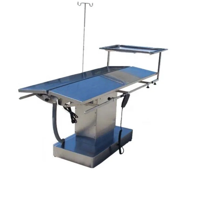 multifunctional V type animal operating table, 304 stainless steel pet operating table MSLDWL15