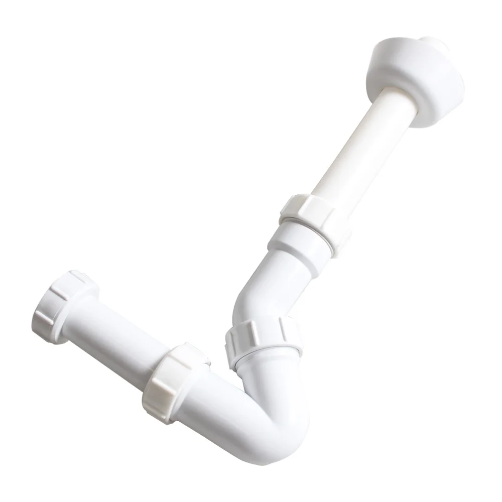 Rear Drain Kitchen Sink Polished Sink Strainer Stainless Steel Modern G 1 1/4 Inch Bathroom High Quality Washbasin White 50MM