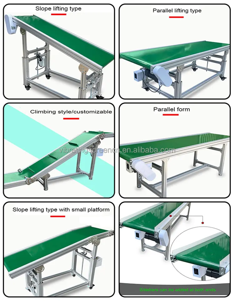 Belt conveyor is suitable for conveying all kinds of materials