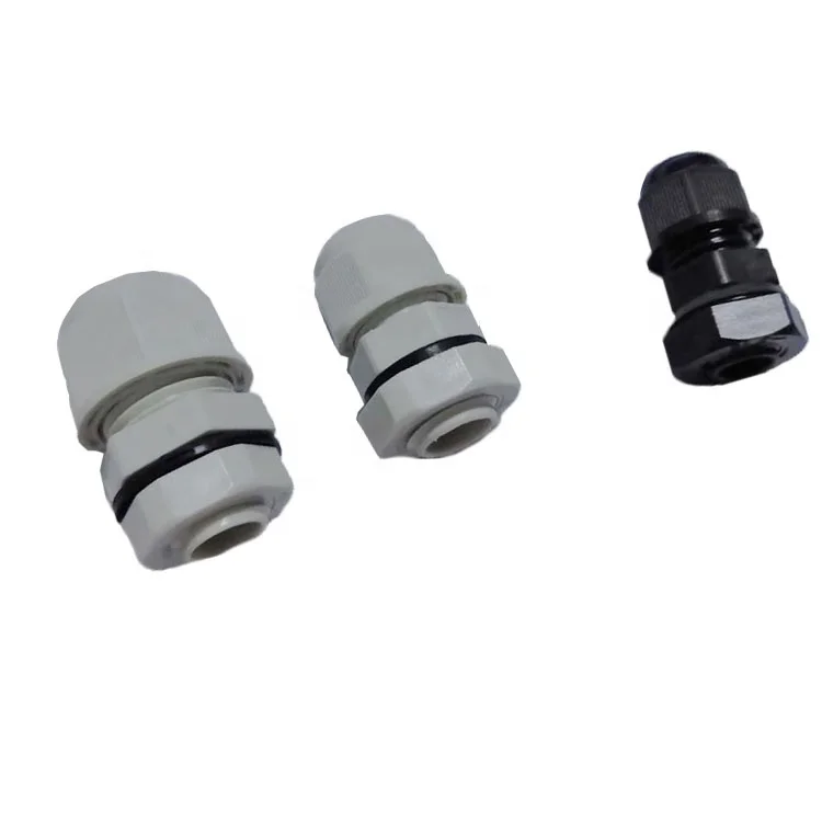 Factory high quality waterproof Nylon PA66 IP68  M10*1.5mm plastic cable gland