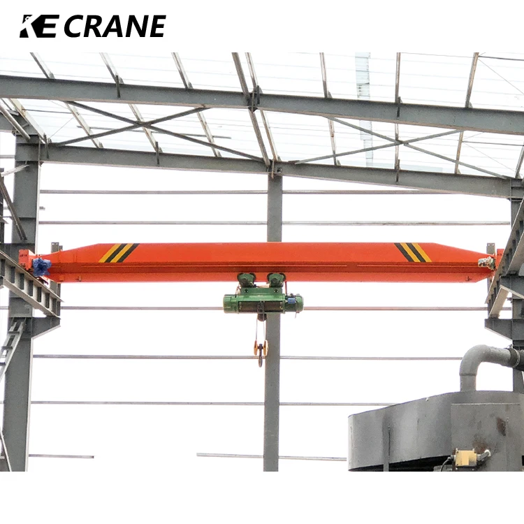 Factory Supply Overhead Box Type Crane Single Beam Bridge Electric Crane