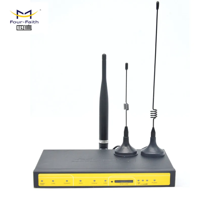 F8X26 ZigBee+2G/3G/4G wifi ROUTER with 1 WAN AND 1 LAN Zigbee Gateway for M2M industrial application