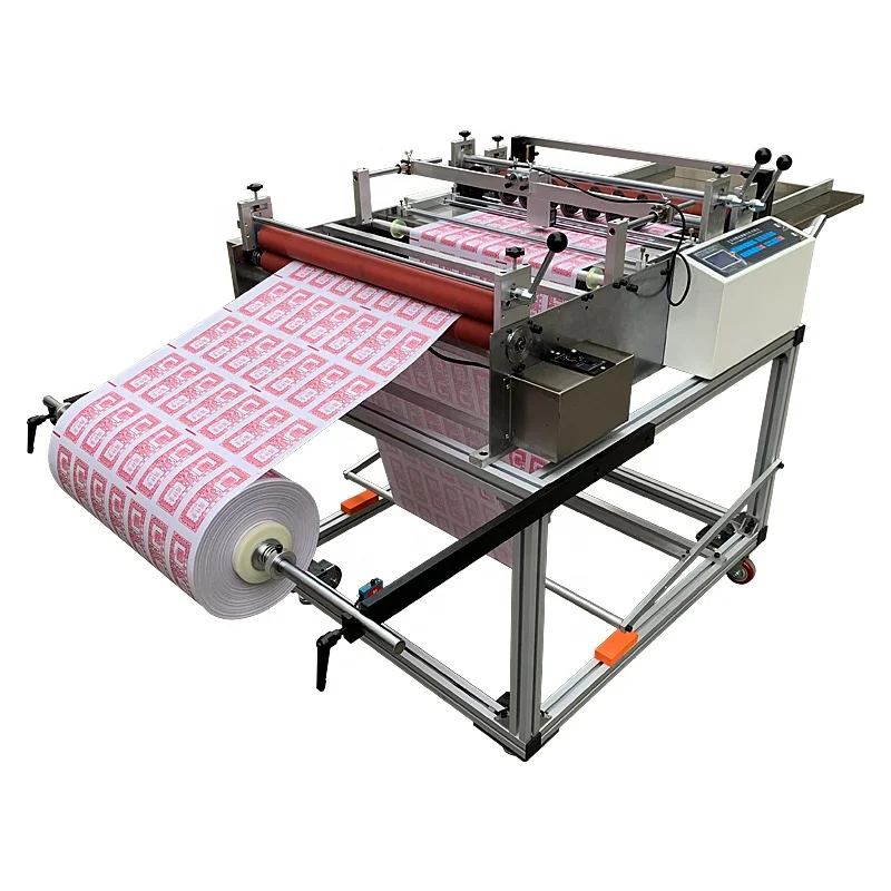 Electric eye positioning non-woven circular knife slitting machine pvc sheet vertical cutting machine web slitting machine