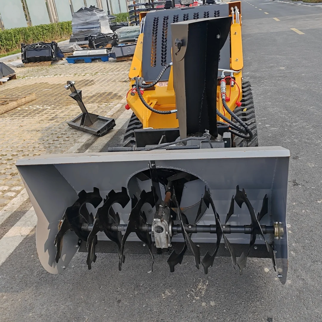 FREE SHIPPING mini skid steer diesel 500 kg skidsteer attachments bucket lawn mower wheel loader