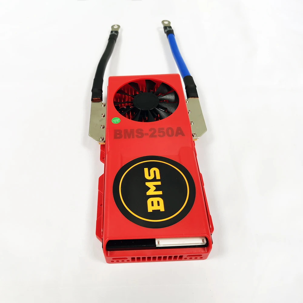 Lifepo4 Дейли Смарт bms 4S 8S 16S 12V 24V 48V 250A с BT урат вентилятор для 272AH 280AH призматическая