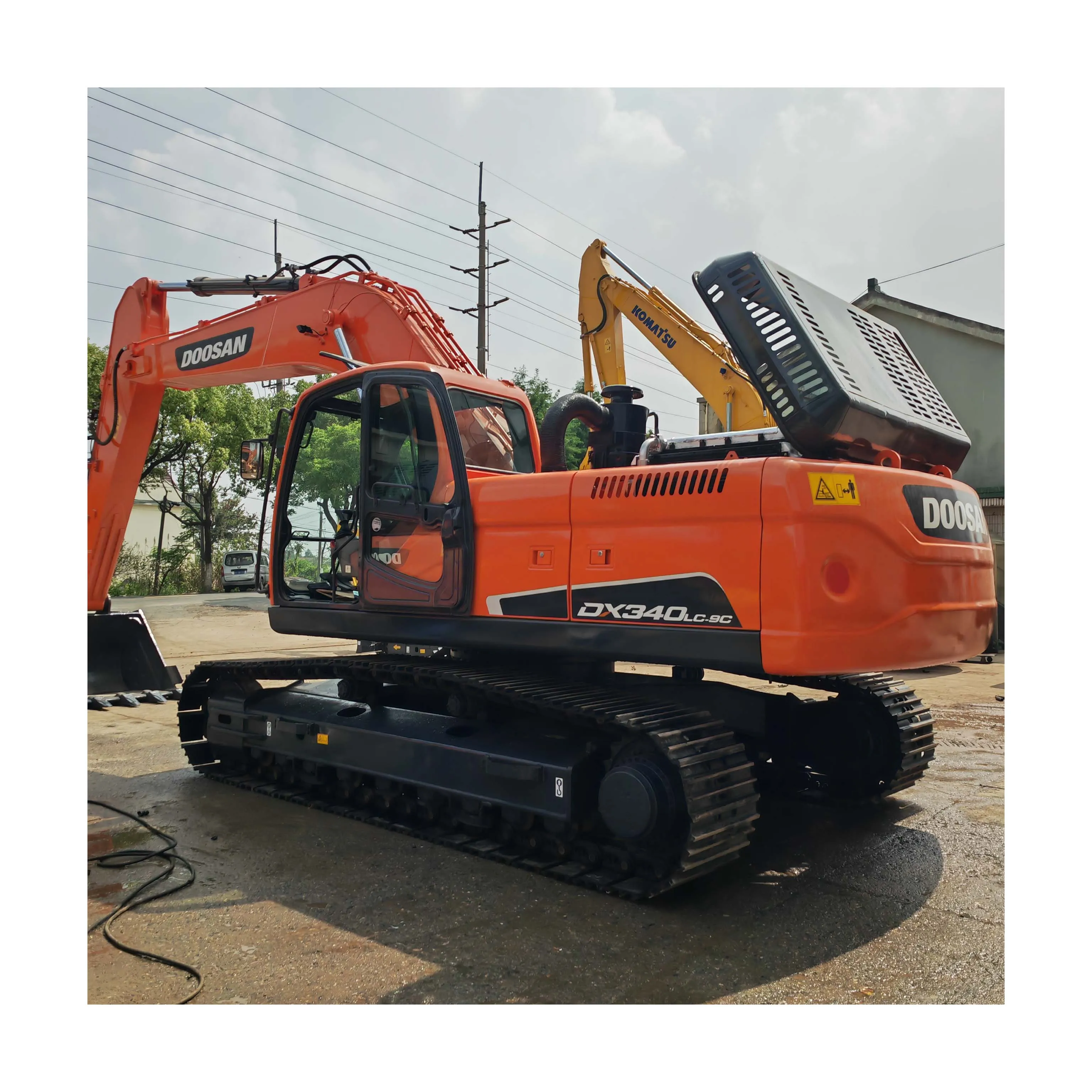 Doosan DX340 Doosan 340 Used Multi Functional Excavator Crawler Excavator 34 Ton Luxury 2019 Provided Engine Excavator Korea
